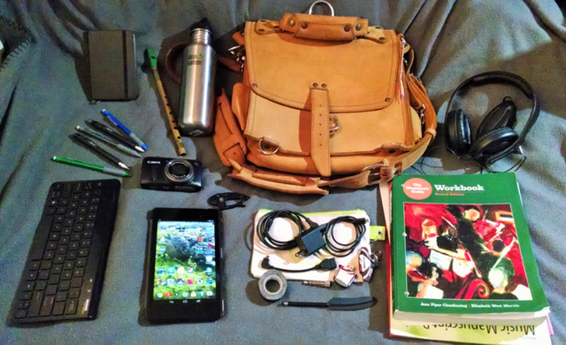 Illustration for article titled The Nontraditional Student's Bag